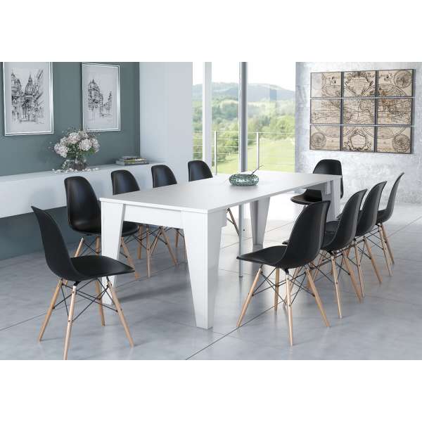 Mesa TM extensible hasta 239 cms Blanco Innovation Home Furnish Sl.