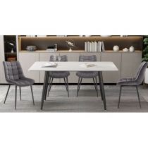 Pack 4 sillas comedor tapizada Innovation Home Furnish Sl.