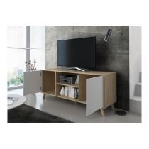 Set wind Puccini Blanco- mueble tv - mesa centro  Innovation Home Furnish Sl.