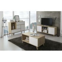 Set wind Puccini Blanco- mueble tv - mesa centro  Innovation Home Furnish Sl.